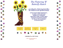 Tablet Screenshot of flutteringb.com
